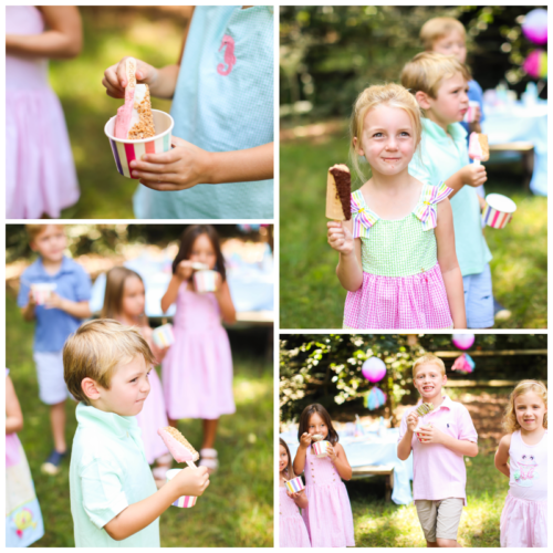 Ice Cream Pop Bar Party - Sarah Sofia Productions